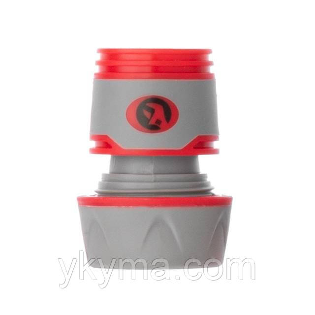 Конектор з аквостопом 1/2" для шланга 1/2" INTERTOOL GE-1119, фото 1