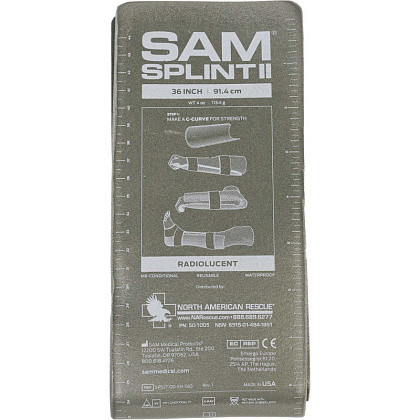 SAM Splint XL шина тактическая 91х14 см - фото 5 - id-p2136179547