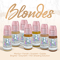 Набір пігментів для татуажу Perma Blend - Blondes Set 15ml