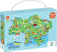 Пазлы DoDo Карта Украины 300267 100 деталей h