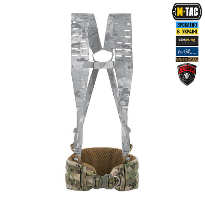 M-Tac пояс тактический War Belt ARMOR Tegris D-Ring Cobra Multicam - фото 6 - id-p2136188386