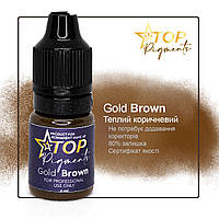 Пігмент для татуажу TOPpigments Gold Brown