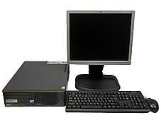 Б/в ПК+Монітор Б-клас Fujitsu Esprimo E5730 SFF| Core2Duo E8500| 4GB RAM| 160GB HDD|+Б-клас HP Compaq LA1951g| 19" 1280x1024, фото 3