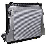 Радіатор водяний з інтеркулером у зборі (сендвіч) FORD 1842, 3542D, 3542T, 4142D T408454 HC468K226BC, фото 2