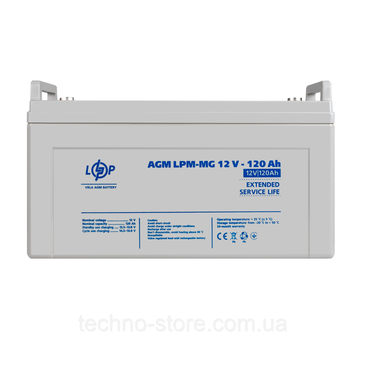 Акумулятор мультигелевий LPM-MG 12V - 120 Ah