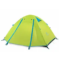 Палатка Naturehike P-Series 3P UPF 50 + Family Camping Tent NH18Z033-P Green