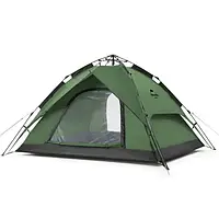 Палатка Naturehike 4P Pop-up Camping Tent NH21ZP008 Dark Green