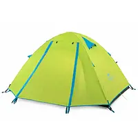 Палатка Naturehike P-Series 4P UPF 50 + Family Camping Tent NH18Z044-P Green