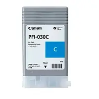 Тонер-картридж для принтера Canon PFI-030 для TM-240/340 Cyan (55ml)