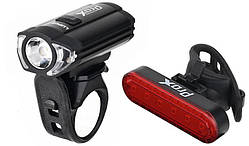 Комплект фар ProX Lupus II SET 300 Lm + 10 Lm USB (A-O-B-P-0494)