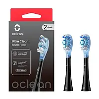 Насадка для электрической зубной щетки Oclean UC02 B02 Ultra Clean Brush Head Black (2 шт) (6970810553543)