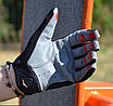 Рукавички для фітнесу MadMax MXG-103 X Gloves Black/Grey S, фото 5