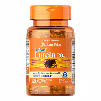 Lutein 20 mg with Zeaxanthin - 120 softgels
