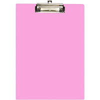 Клипборд-папка Economix A4 с прижимом и подвесом, пластик, розовый (E30156-89) мрія(М.Я)