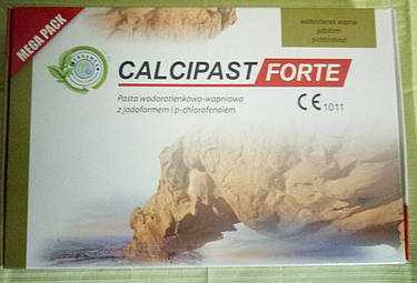 Матеріал для тимчасового пломбування кореневих каналів CALCIPAST FORTE (MEGA PACK), фото 1