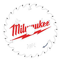 Диск пиляльний PFTE MILWAUKEE, Ø210х30х1,9мм, 24 зуб.