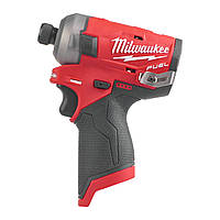 Гвинтокрут акумуляторний 1/4" HEX MILWAUKEE, M12 FUEL FQID-0, 50Нм