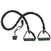 Еспандер плечовий трубчастий із ручками в захисному рукаві 1478-2 навантаження 16 кг