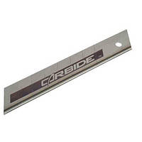 Леза запасні Carbide шириною 18 мм з сегментами, що відламуються, для ножів з висувними лезами, 5 штук STANLEY