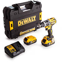 Дриль-шуруповерт акумуляторний безщітковий ударний DeWALT DCD796P2