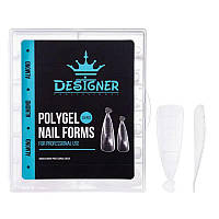 Верхние формы для наращивания ногтей Designer Almond Nail Forms, Миндаль, 120 шт