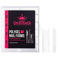 Верхние формы для наращивания ногтей Designer Arch Nail Forms, Арочный квадрат острый, 120 шт