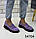 Туфлі жіночі на високій підошві, шкіряні туфлі на танкетці, туфлі жіночі, фото 3