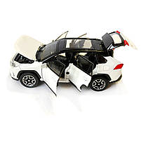 Машинка металева Toyota RAV4 Sport Тойота рав 4 спорт біла 1:32 звук світло інерція відкр двері багажник капот гумові колеса, фото 6