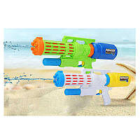 Детское игрушечное оружие Водный пистолет XD 10 (72/2) 2 цвета, с накачкой, в кульке [Склад зберігання: Одеса