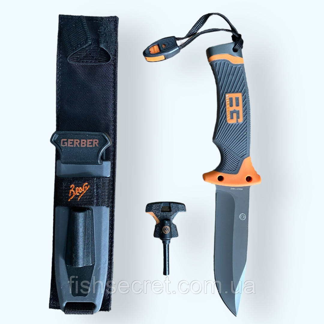 Ніж мисливський з чохлом Gerber Bear Grylls Ultimate, фото 1