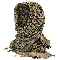 Хлопковый шарф арафатка Mil-Tec / Платок шемаг койот 110 х 110 см