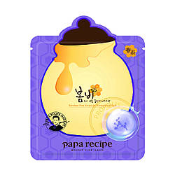 Маска тканинна для зменшення пор з екстрактом меду Papa Recipe Bombee Pore Ampoule Honey Mask, 25 г