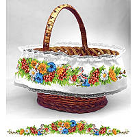 Пасхальная Лента на корзину для вышивки бисером Biser-Art 16110160ба