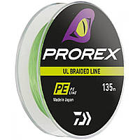 Шнур Daiwa Prorex UL Braid PE #0.3 135m 2.10kg 12996-003