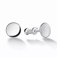 Срібні сережки пусети Таблетка 6