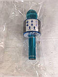 УЧЕНКА.Bluetooth-мікрофон для караоке зі зміною голосу WSTER WS-858(нет коробки 213), фото 2