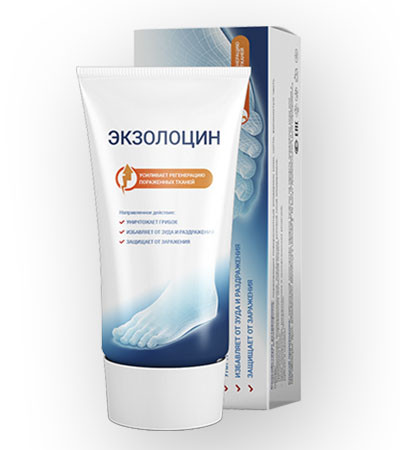 Екзолоцин - Гель від грибка нігтів і ступнів