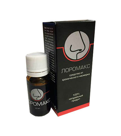 Лоромакс - Краплі для носу від хронічного нежитю