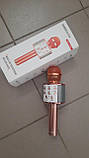 УЧЕНКА.Bluetooth мікрофон для караоке зі зміною голосу WSTER WS-858 (потерті кнопки 684), фото 2