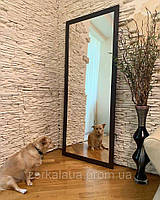 Большое зеркало настенное цвет Венге в полный рост 150х60 см напольное в раме Мдф ростковое Код/Артикул 178