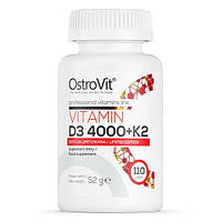 Витамины и минералы OstroVit Vitamin D3 4000 +K2, 110 таблеток - Limited Edition CN5785 SP