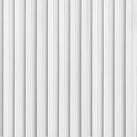 Настенные панели Белая деревянная рейка Перламутр WPC 160*3000*23мм декоративные 3Д панели для стен композит