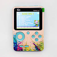 3" Ігрова приставка G5 Game Box 500 ігор. Дитяча портативна ретро консоль з джойстиком, фото 3