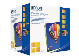 Epson 100mmx150mm Premium Semiglossy Photo Paper, 500л.