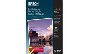 Epson A4 Matte Paper-Heavyweight, 50л.