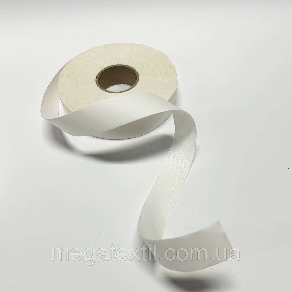 Сітка клейова 30 мм на папері тонка біла (51405.008)