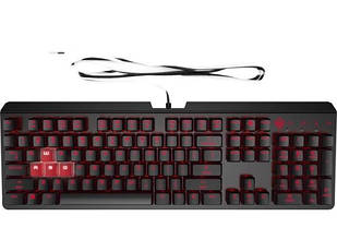 Клавіатура HP OMEN Encoder LED 104key Cherry MX Red USB Black