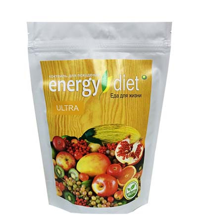 ENERGY DIET ULTRA - Коктейль для схуднення (Енерджи Дієт Ультра) - пакет, фото 1