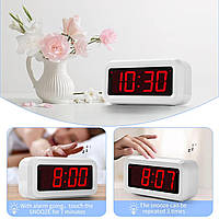 Годинник будильник KWANWA Бездротовий цифровий світлодіодний