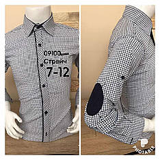 Дитяча сорочка Paul Jack 7-12 років в клітку